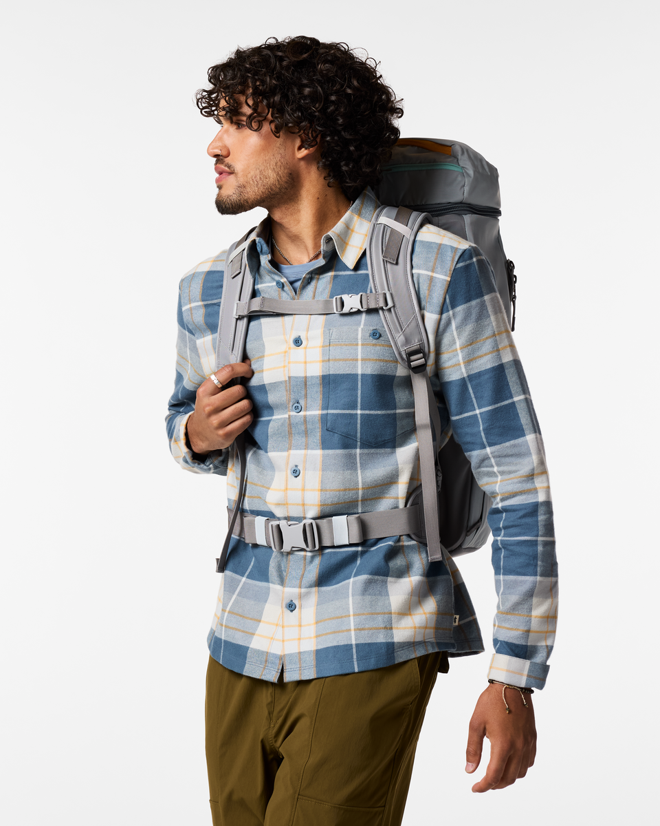 Allpa 50L Adventure Travel Pack - Vapor/Smoke - US 7107