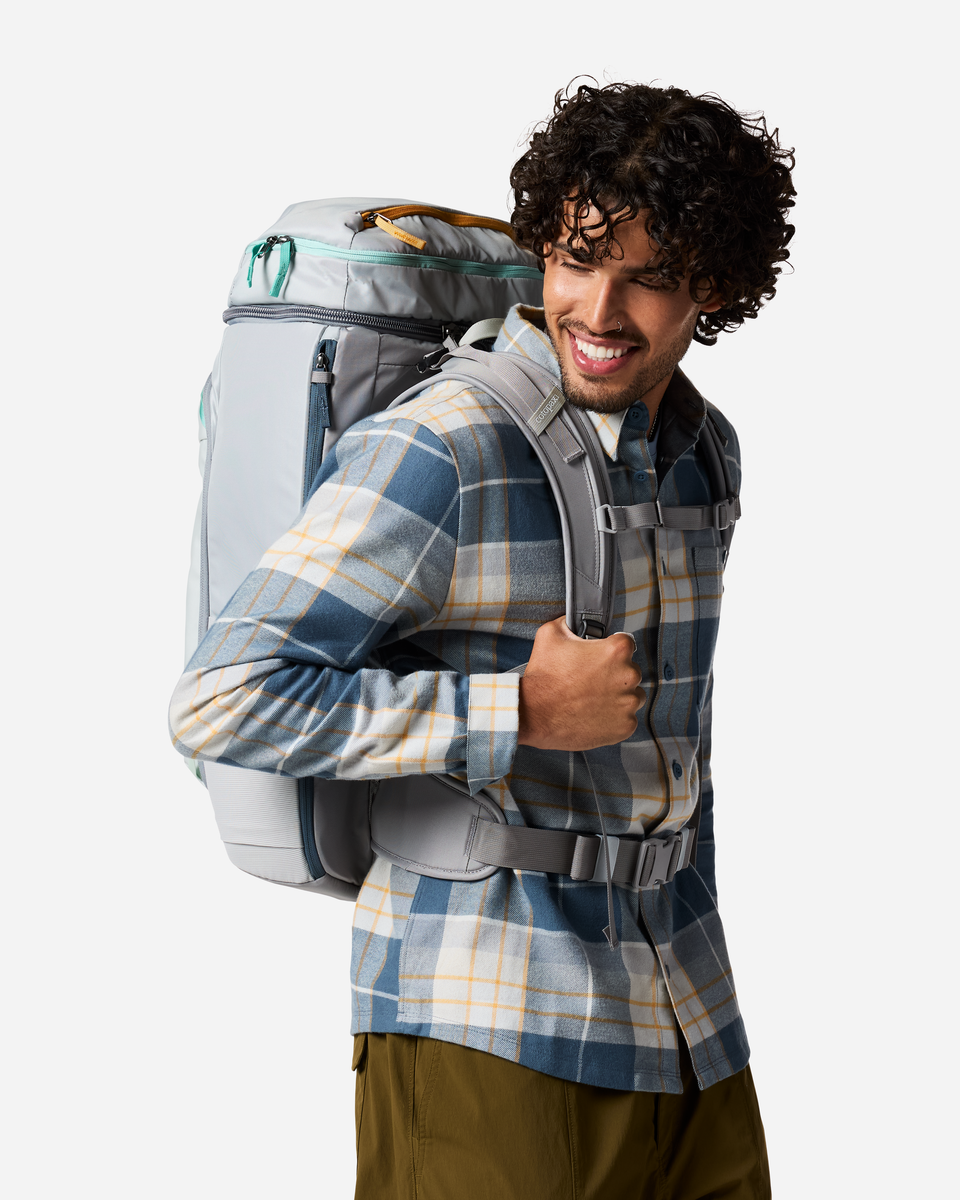 Allpa 50L Adventure Travel Pack - Vapor/Smoke - US 7107