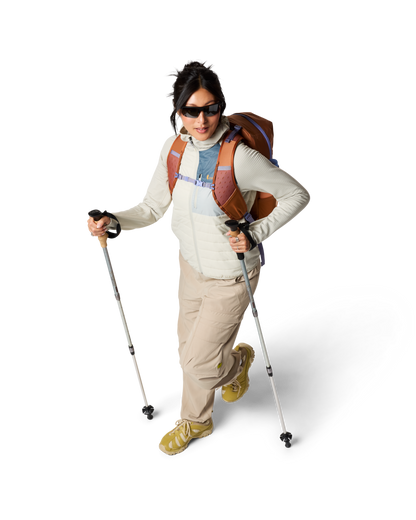 Acodo Hybrid Hooded Jacket - Women's - Chalk/Mineral - US 4211