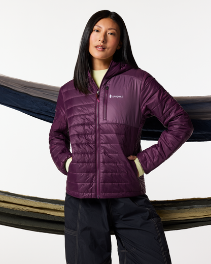 Acodo Insulated Hooded Jacket - Women's - Acai - US 3922