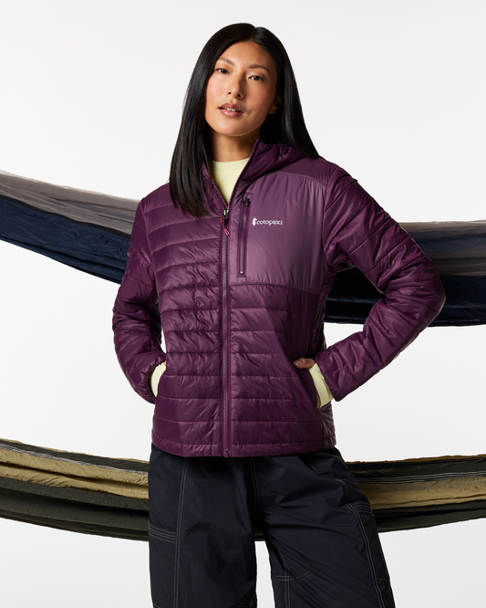 Acodo Insulated Hooded Jacket - Women's - Acai - US 3922
