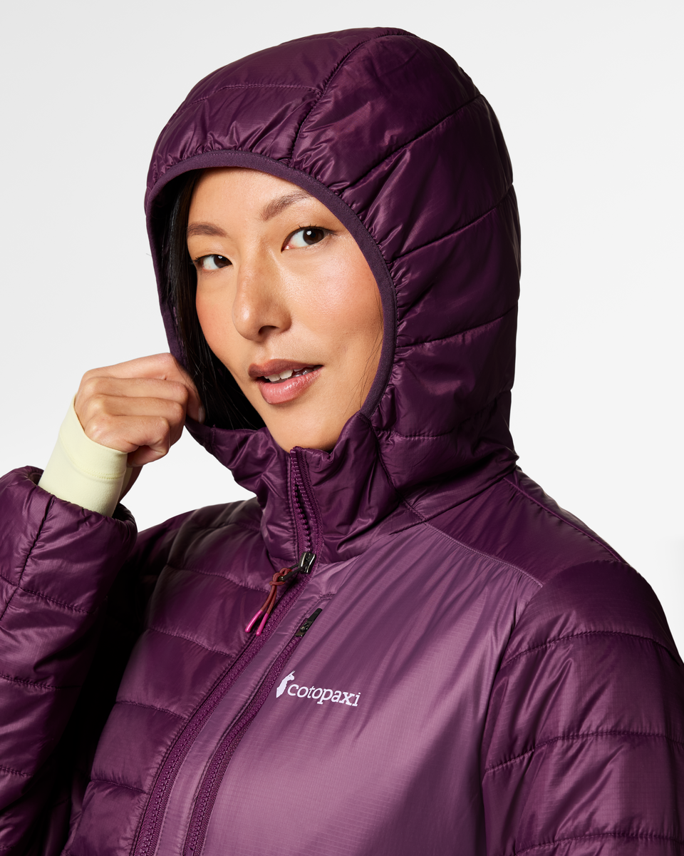Acodo Insulated Hooded Jacket - Women's - Acai - US 3922