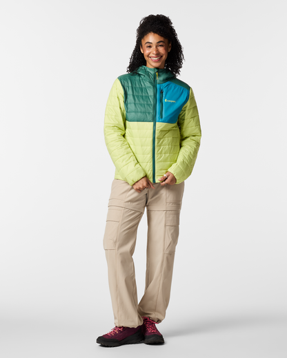 Acodo Insulated Hooded Jacket - Women's - Juniper/Firefly - US 3586