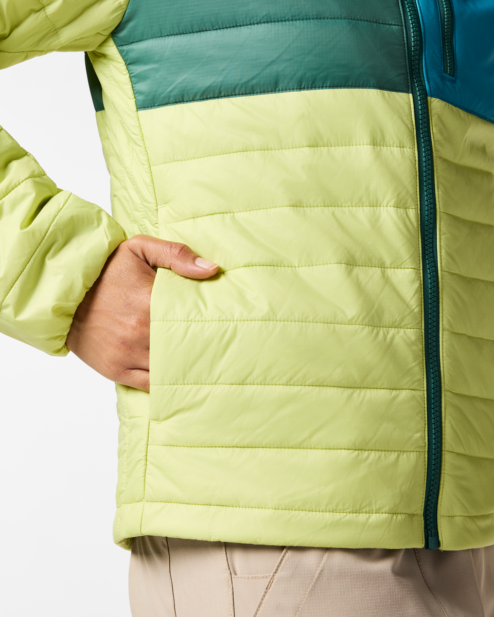 Acodo Insulated Hooded Jacket - Women's - Juniper/Firefly - US 3586