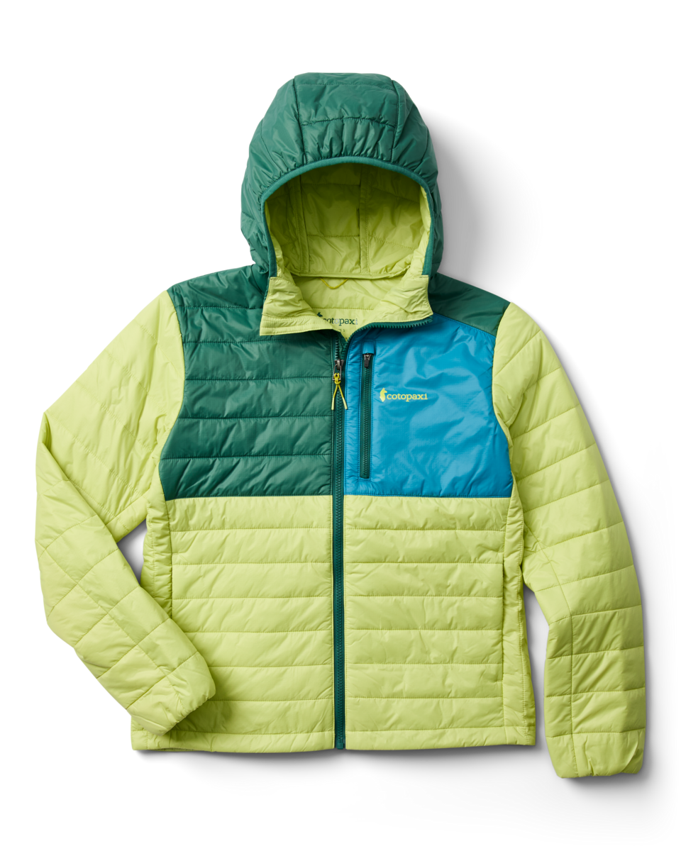 Acodo Insulated Hooded Jacket - Women's - Juniper/Firefly - US 3586
