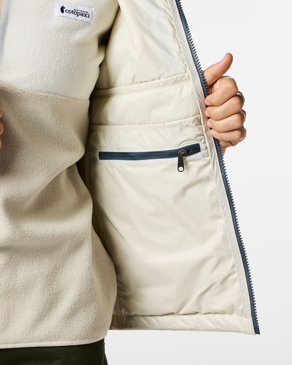 Acodo Insulated Hooded Jacket - Women's - Vapor/Chalk - US 6807