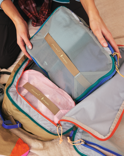 Cotopaxi X FP Movement Expandable Cubo Bundle - Powder Pink/Sterline Blue - US 7974