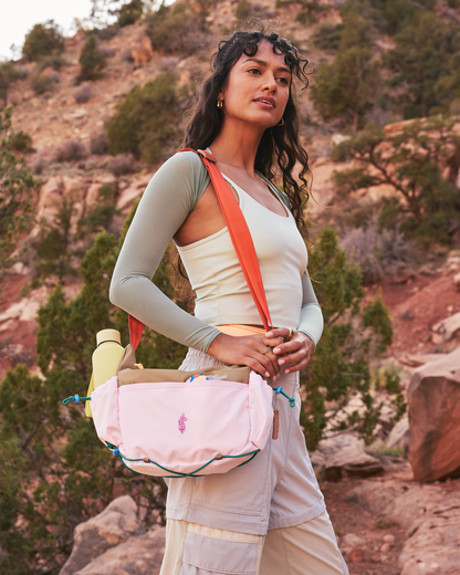 Cotopaxi X FP Movement 9L Shoulder Bag - Ginger/Powder Pink - US 2340