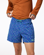 Brinco 5" Short - Print - Men's - Splash Azure - US 8896