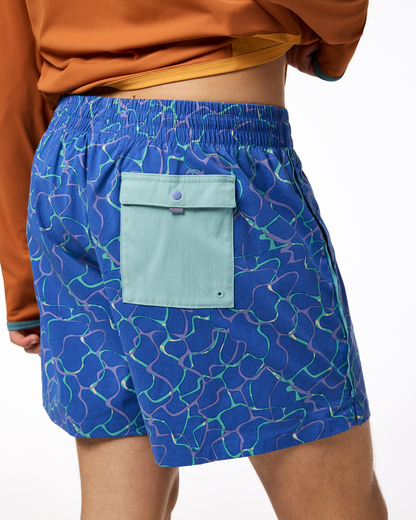 Brinco 5" Short - Print - Men's - Splash Azure - US 8896