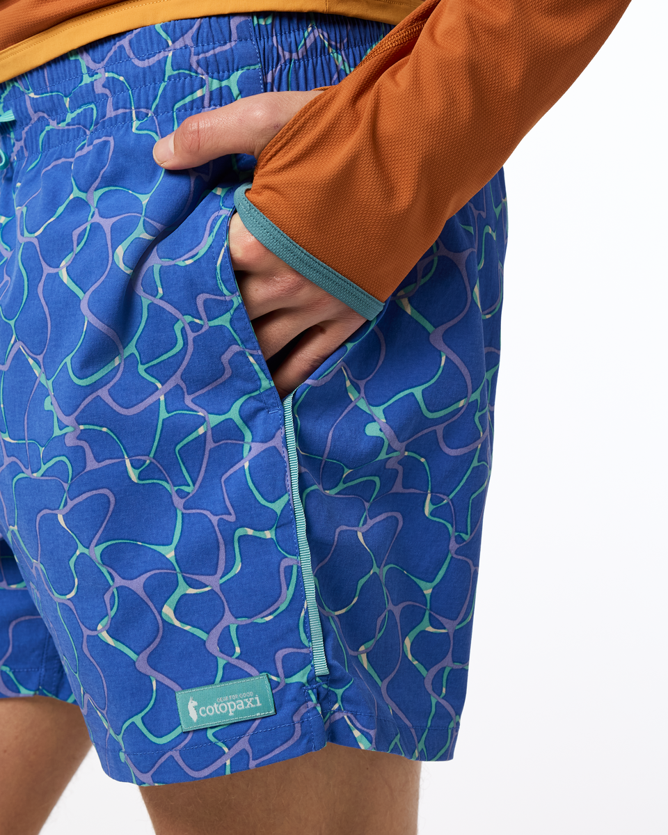 Brinco 5" Short - Print - Men's - Splash Azure - US 8896