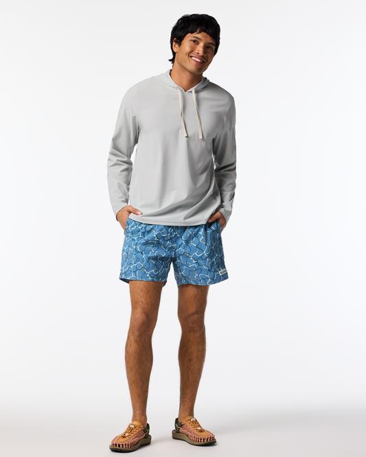 Brinco 5" Short - Print - Men's - Splash Steel Blue - US 4125