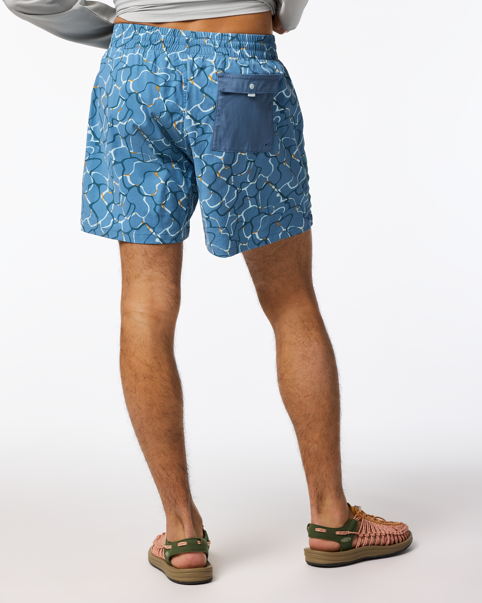 Brinco 5" Short - Print - Men's - Splash Azure - US 7908