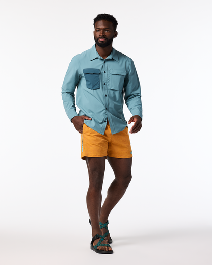 Brinco 5" Short - Print - Men's - Splash Azure - US 7908