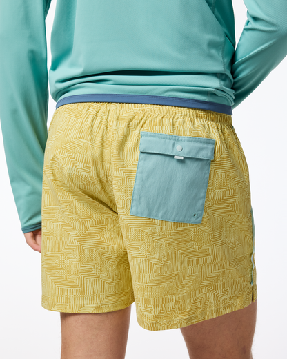 Brinco 5" Short - Print - Men's - Splash Azure - US 7908