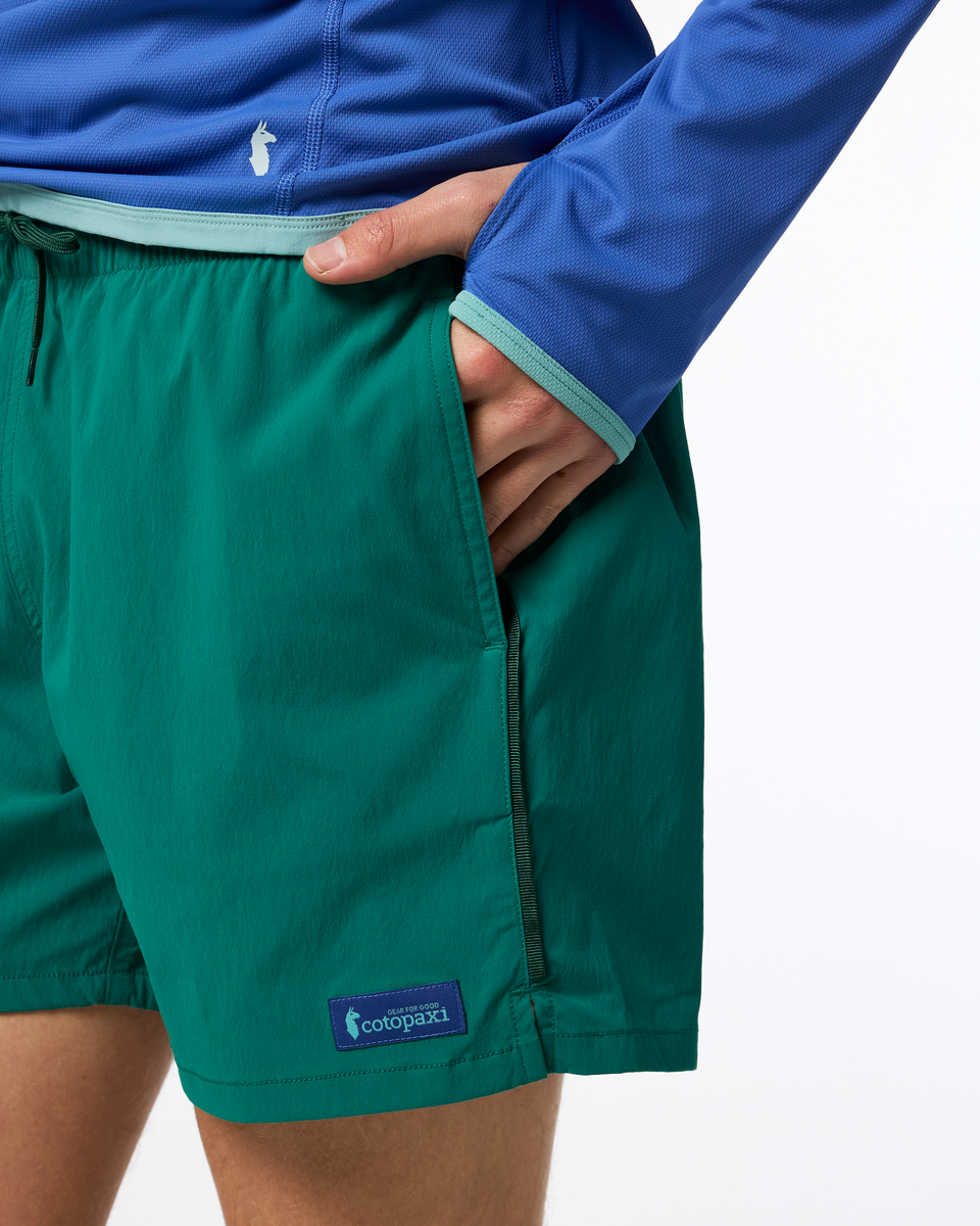Brinco 5" Short - Solid - Men's - Malachite - US 6139