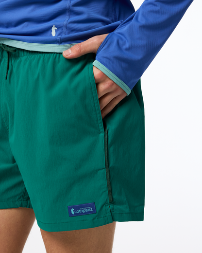 Brinco 5" Short - Solid - Men's - Malachite - US 6139