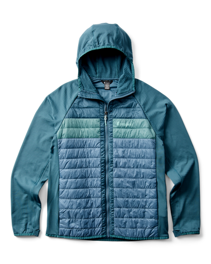 Capa Hybrid Insulated Hooded Jacket - Men's - Ocean/Steel Blue - US 2832