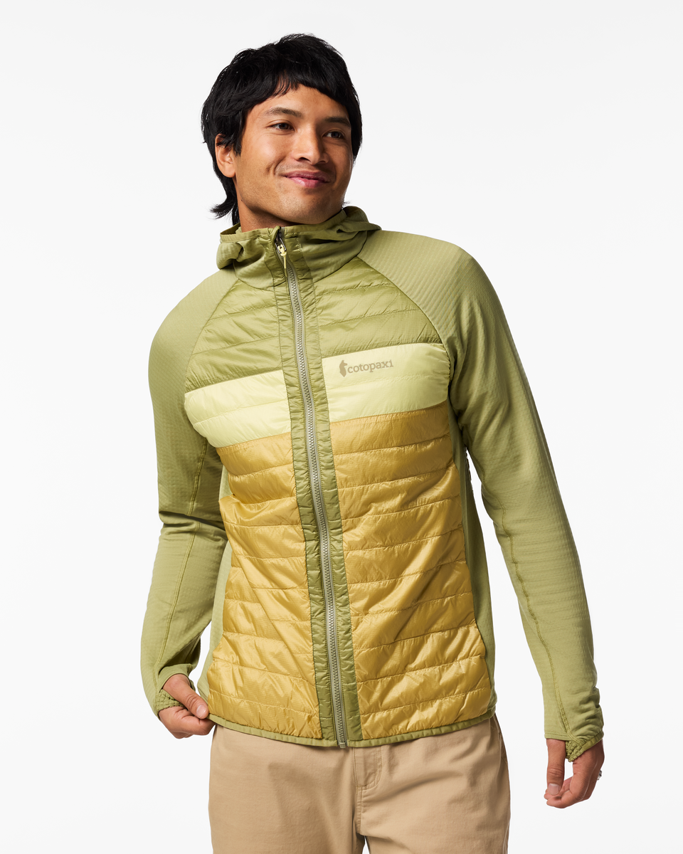Capa Hybrid Insulated Hooded Jacket - Men's - Seed/Husk - US 5689