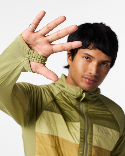 Capa Hybrid Insulated Hooded Jacket - Men's - Seed/Husk - US 5689