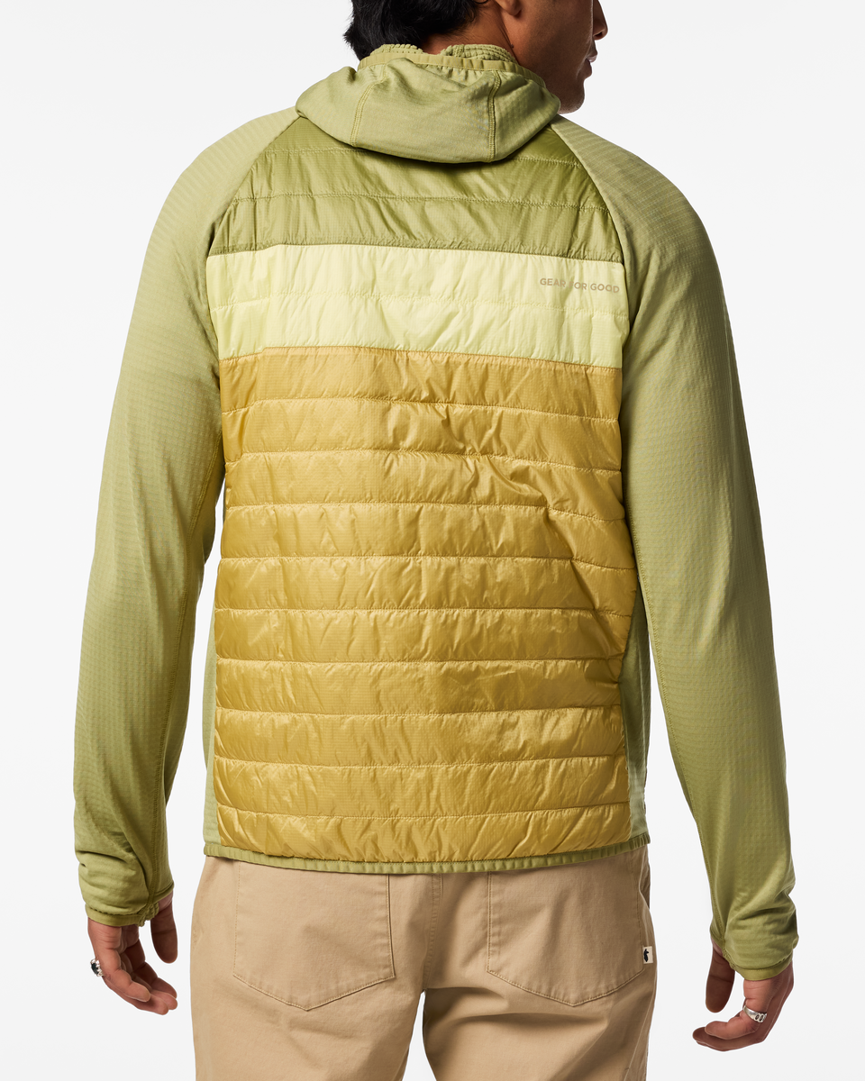 Capa Hybrid Insulated Hooded Jacket - Men's - Seed/Husk - US 5689