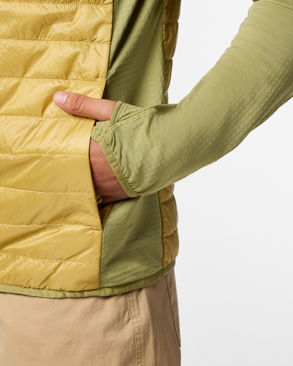 Capa Hybrid Insulated Hooded Jacket - Men's - Seed/Husk - US 5689