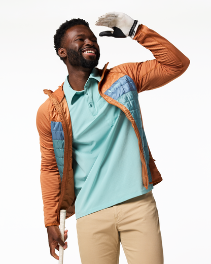 Capa Hybrid Insulated Hooded Jacket - Men's - Whiskey/Everglade - US 9197