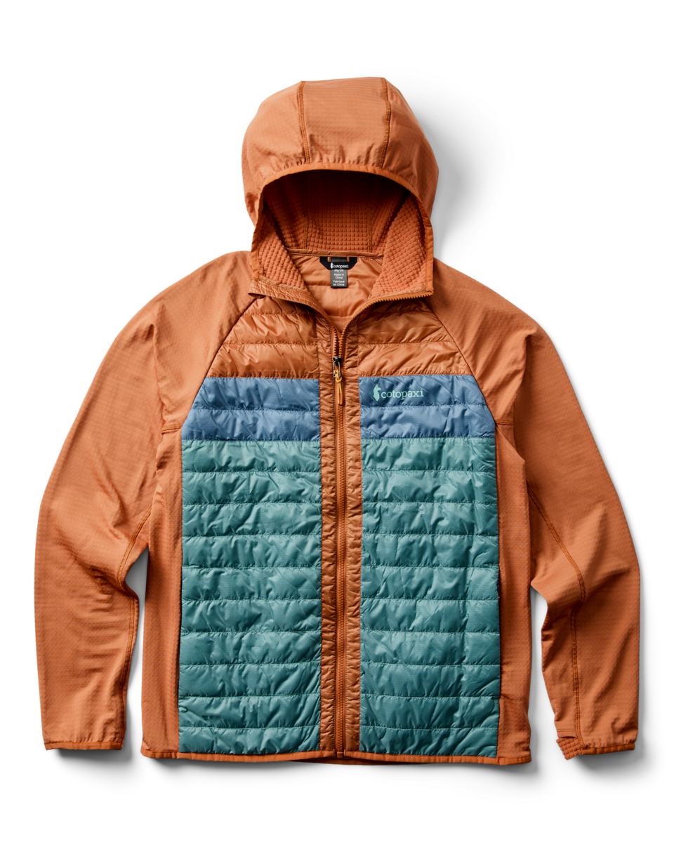 Capa Hybrid Insulated Hooded Jacket - Men's - Whiskey/Everglade - US 9197