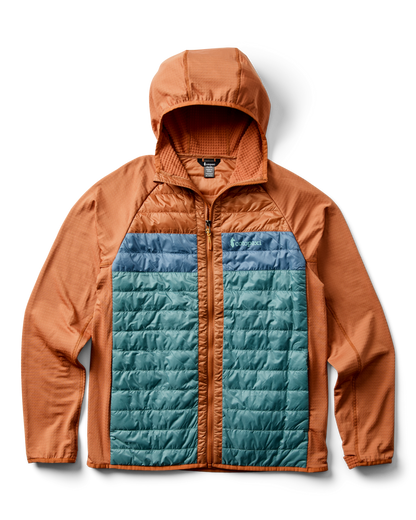 Capa Hybrid Insulated Hooded Jacket - Men's - Whiskey/Everglade - US 9197