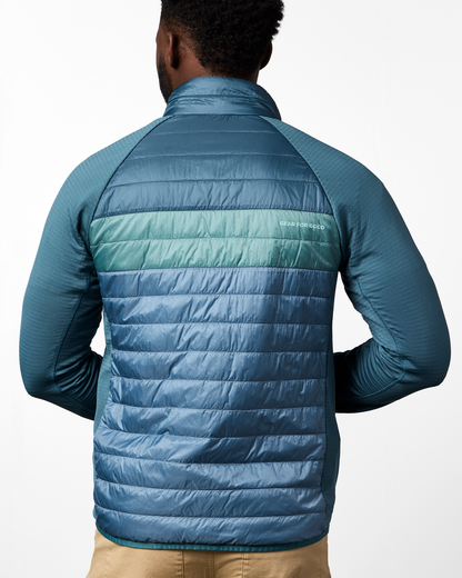 Capa Hybrid Insulated Jacket - Men's - Ocean/Steel Blue - US 7324