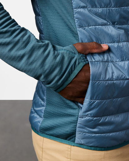Capa Hybrid Insulated Jacket - Men's - Ocean/Steel Blue - US 7324