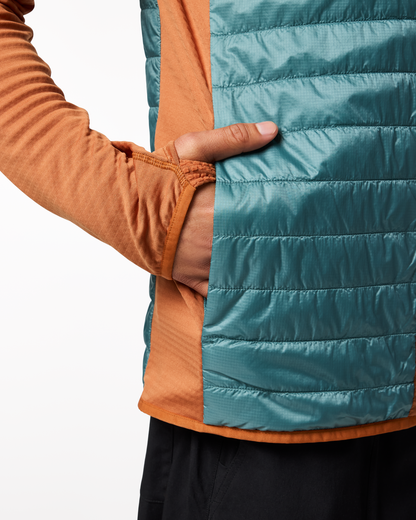 Capa Hybrid Insulated Jacket - Men's - Whiskey/Everglade - US 2535