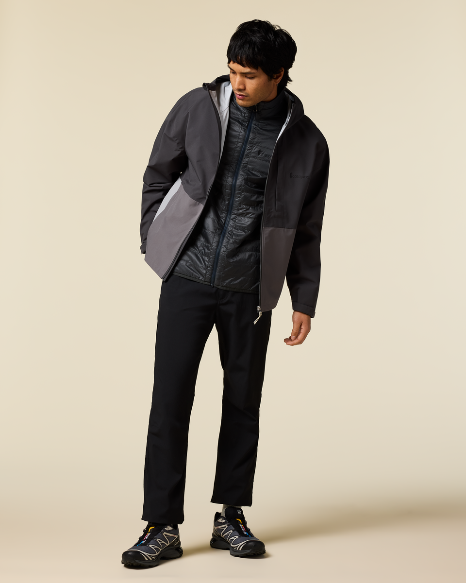 Cielo Rain Jacket - Men's - Charcoal/Cinder - US 9873