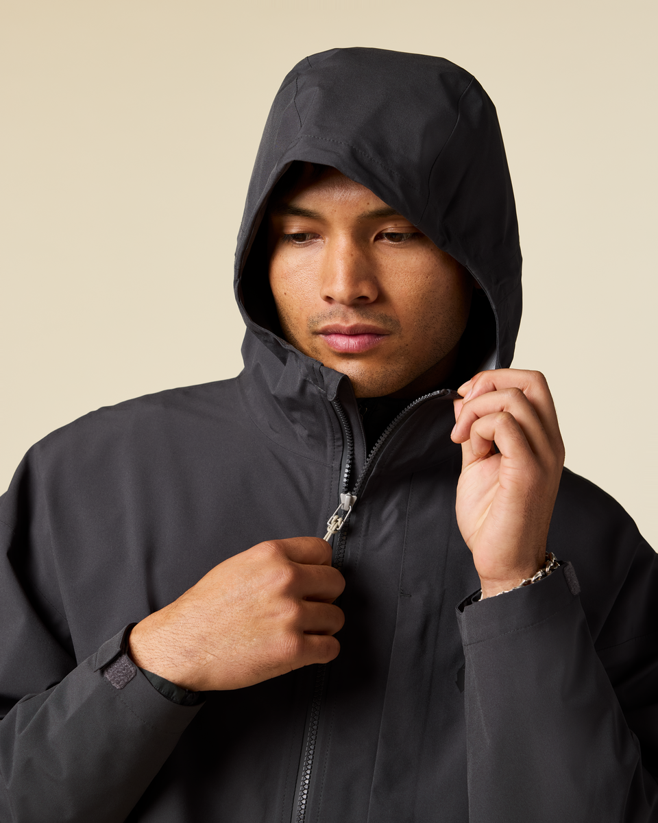 Cielo Rain Jacket - Men's - Charcoal/Cinder - US 9873