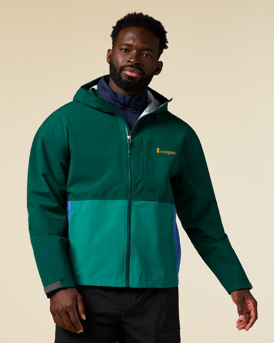 Cielo Rain Jacket - Men's - Kale/Malachite - US 7130