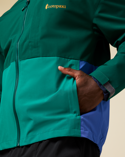 Cielo Rain Jacket - Men's - Kale/Malachite - US 7130
