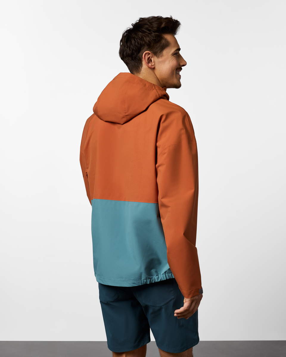 Cielo Rain Jacket - Men's - Whiskey/Tide Pool - US 4819