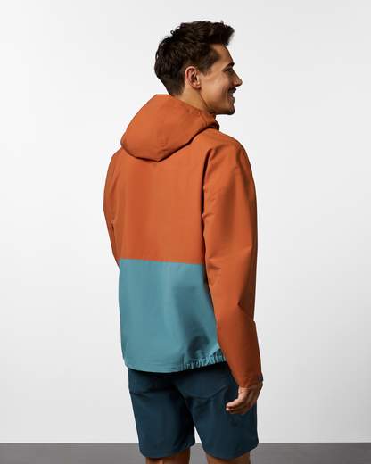 Cielo Rain Jacket - Men's - Whiskey/Tide Pool - US 4819