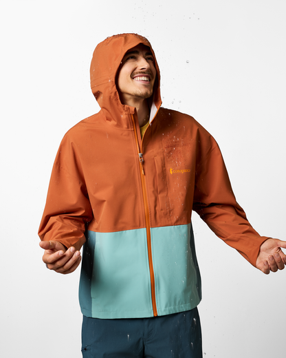 Cielo Rain Jacket - Men's - Whiskey/Tide Pool - US 4819