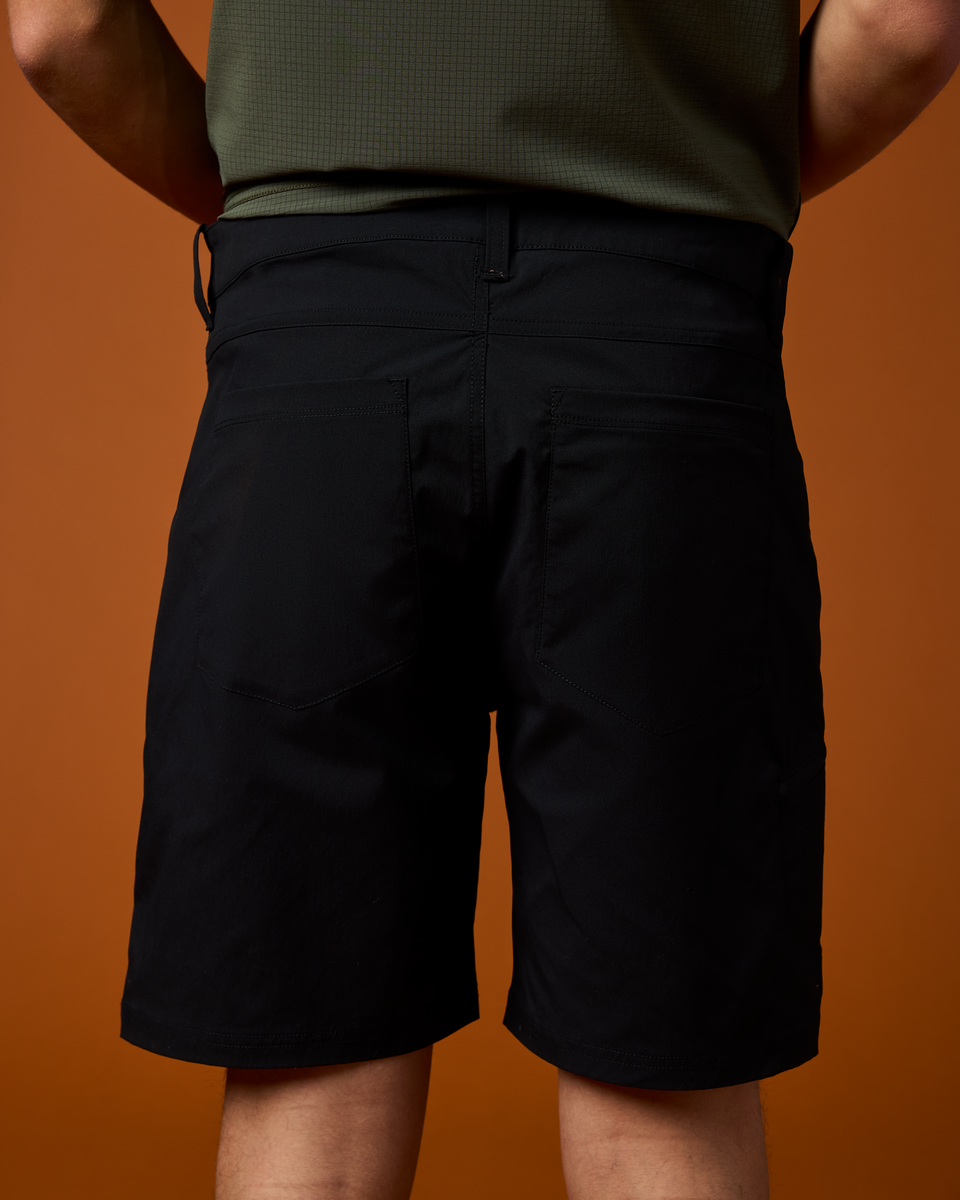 Coraje Tech Short - Men's - Black - US 1124