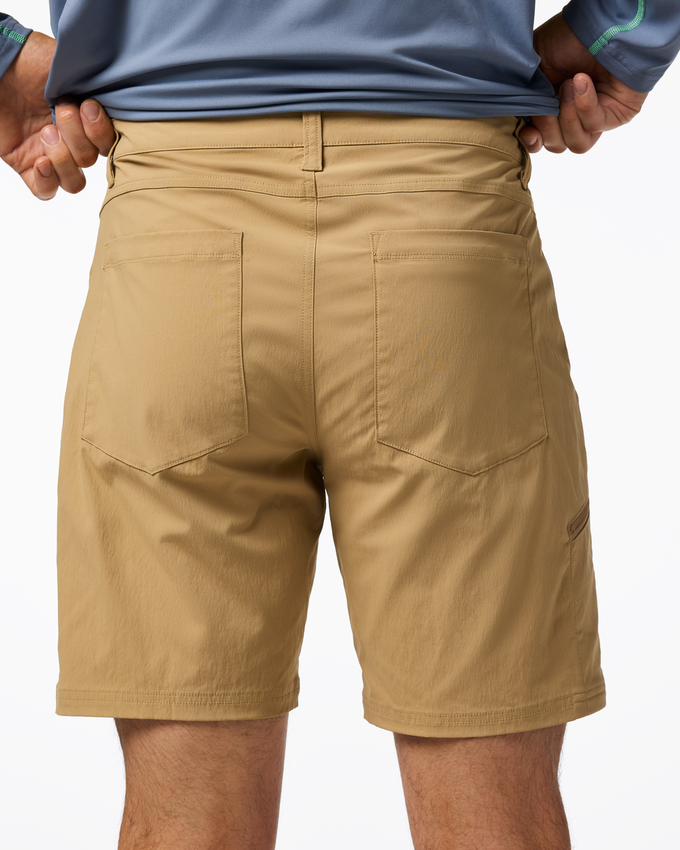 Coraje Tech Short - Men's - Khaki - US 5820