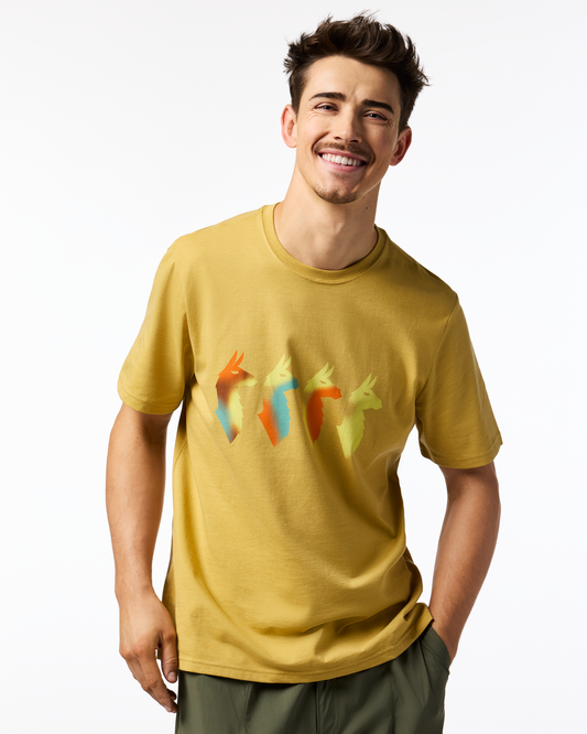 Cuatro Bitmap T-Shirt - Men's - Husk - US 4873