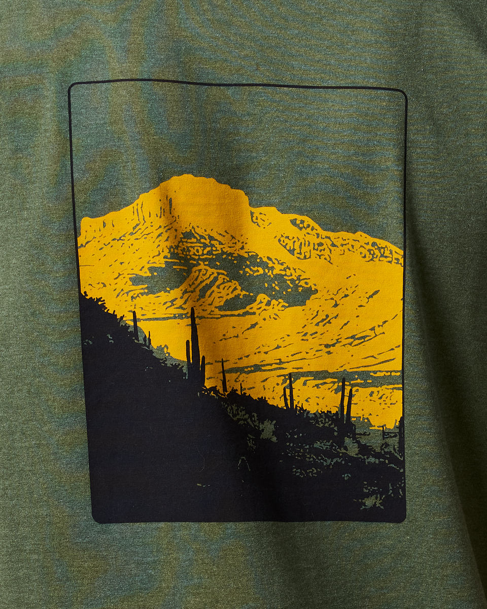 Down The River T-Shirt - Men's - Fatigue - US 4295
