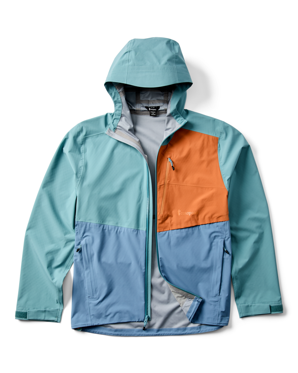 Impermeo 3L Hooded Shell Jacket - Men's - Everglade/Steel Blue - US 2895
