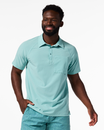 Pulso Tech Polo - Men's - Tide Pool - US 5058