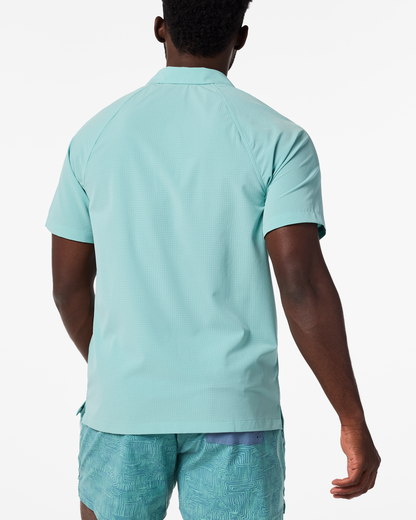 Pulso Tech Polo - Men's - Tide Pool - US 5058