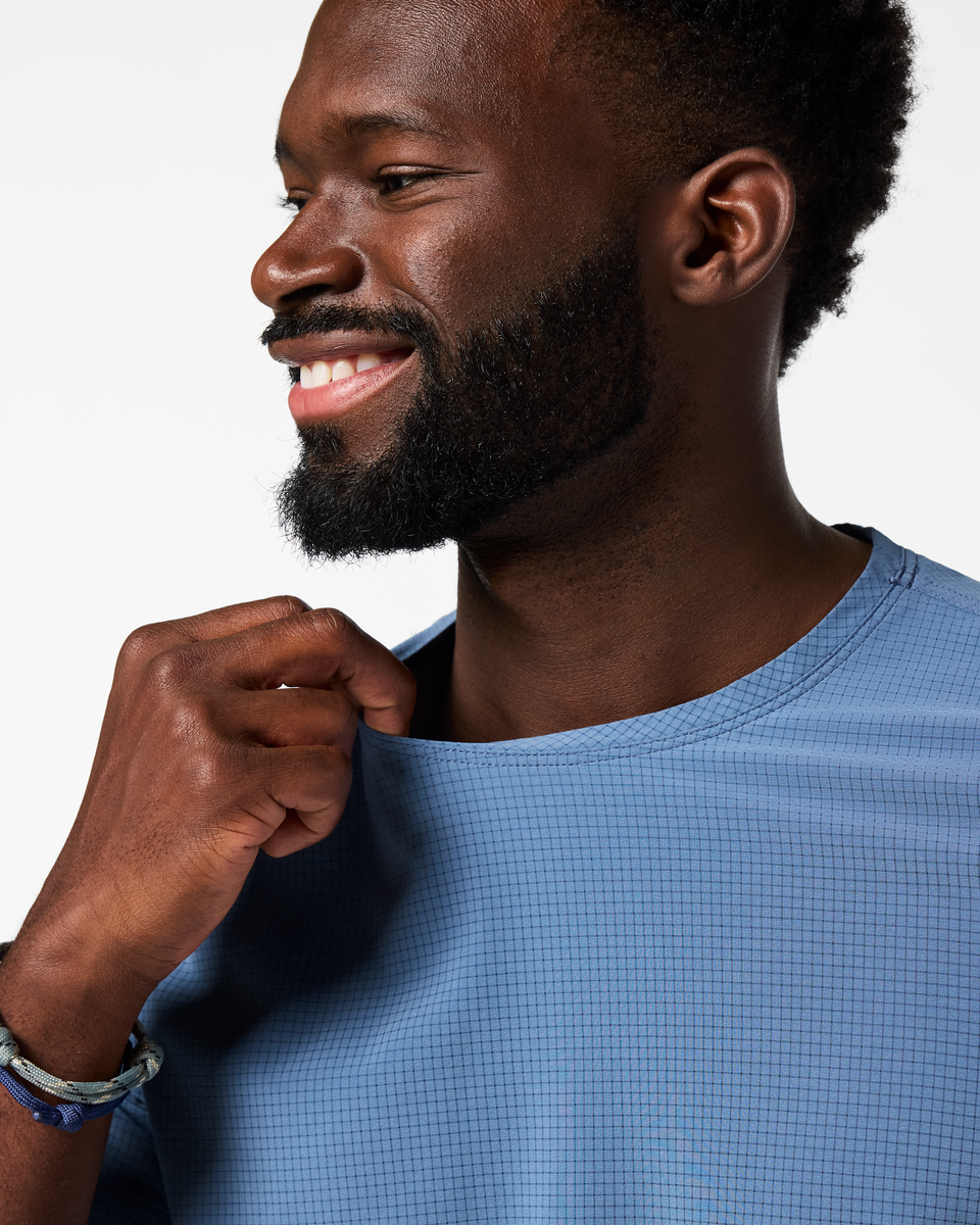 Pulso Tech T-Shirt - Men's - Steel Blue - US 1054