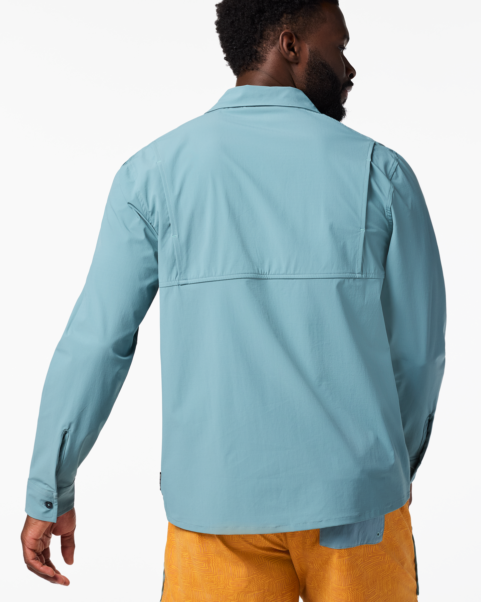 Solta Long-Sleeve Sun Shirt - Men's - Everglade - US 8632