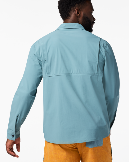 Solta Long-Sleeve Sun Shirt - Men's - Everglade - US 8632