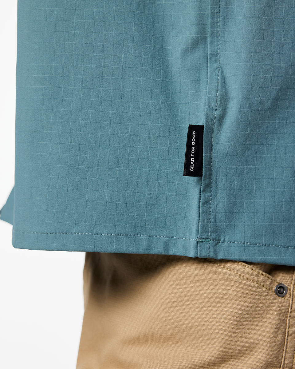 Solta Short-Sleeve Sun Shirt - Men's - Everglade - US 6939